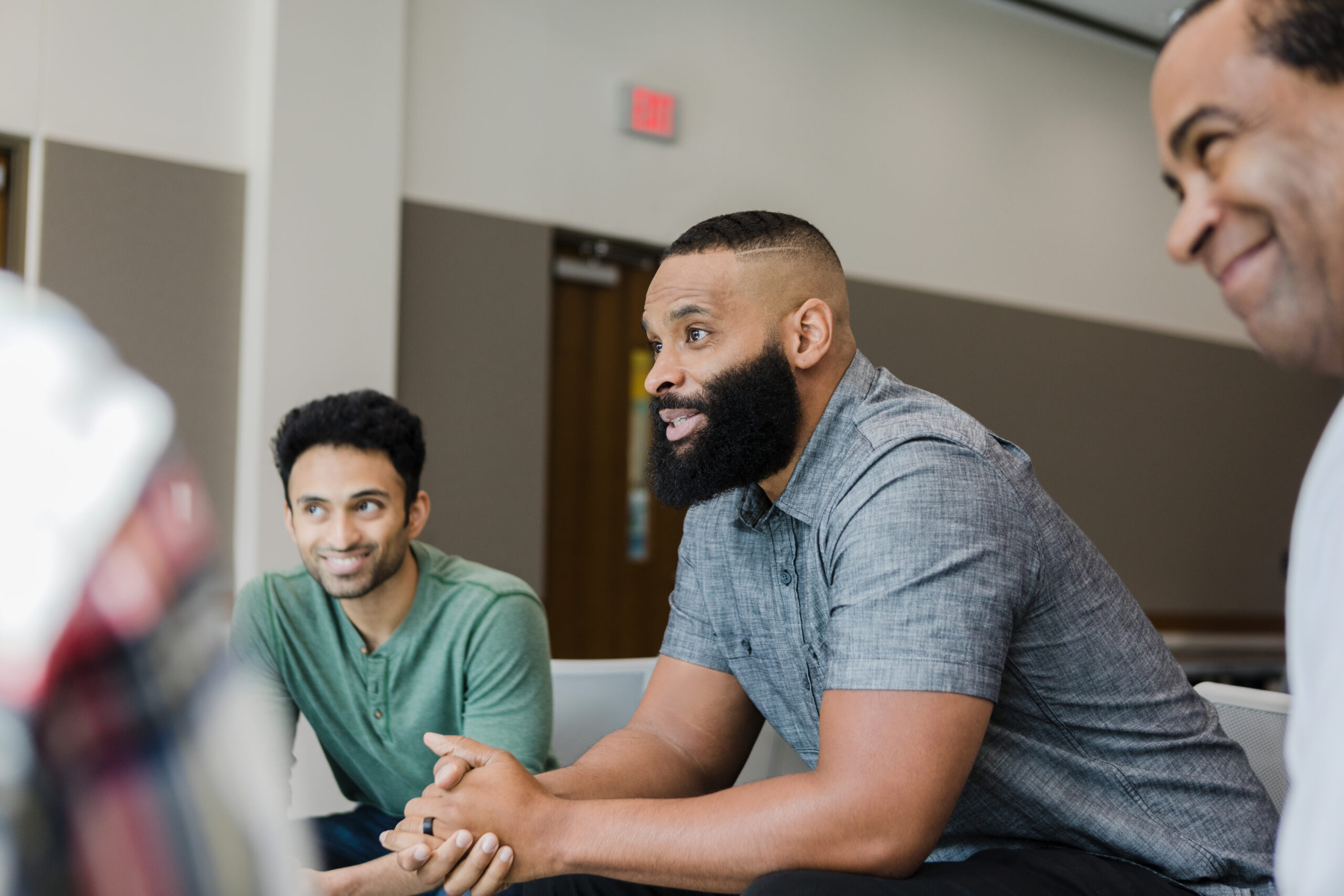 Support group meeting